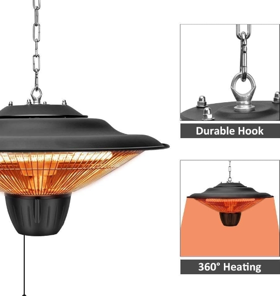 App control electric heater